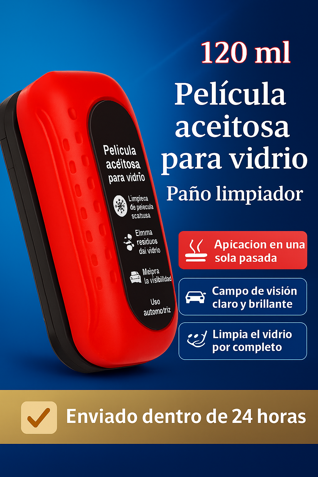 ClearDrive Pro™ Conduce con total claridad y seguridad gracias a una limpieza profesional.
