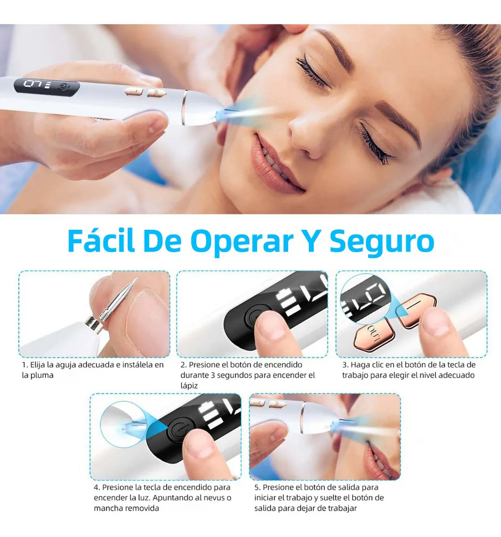 DermaBeam Pro™  Recuperar la confianza en tu piel eliminando imperfecciones para siempre.